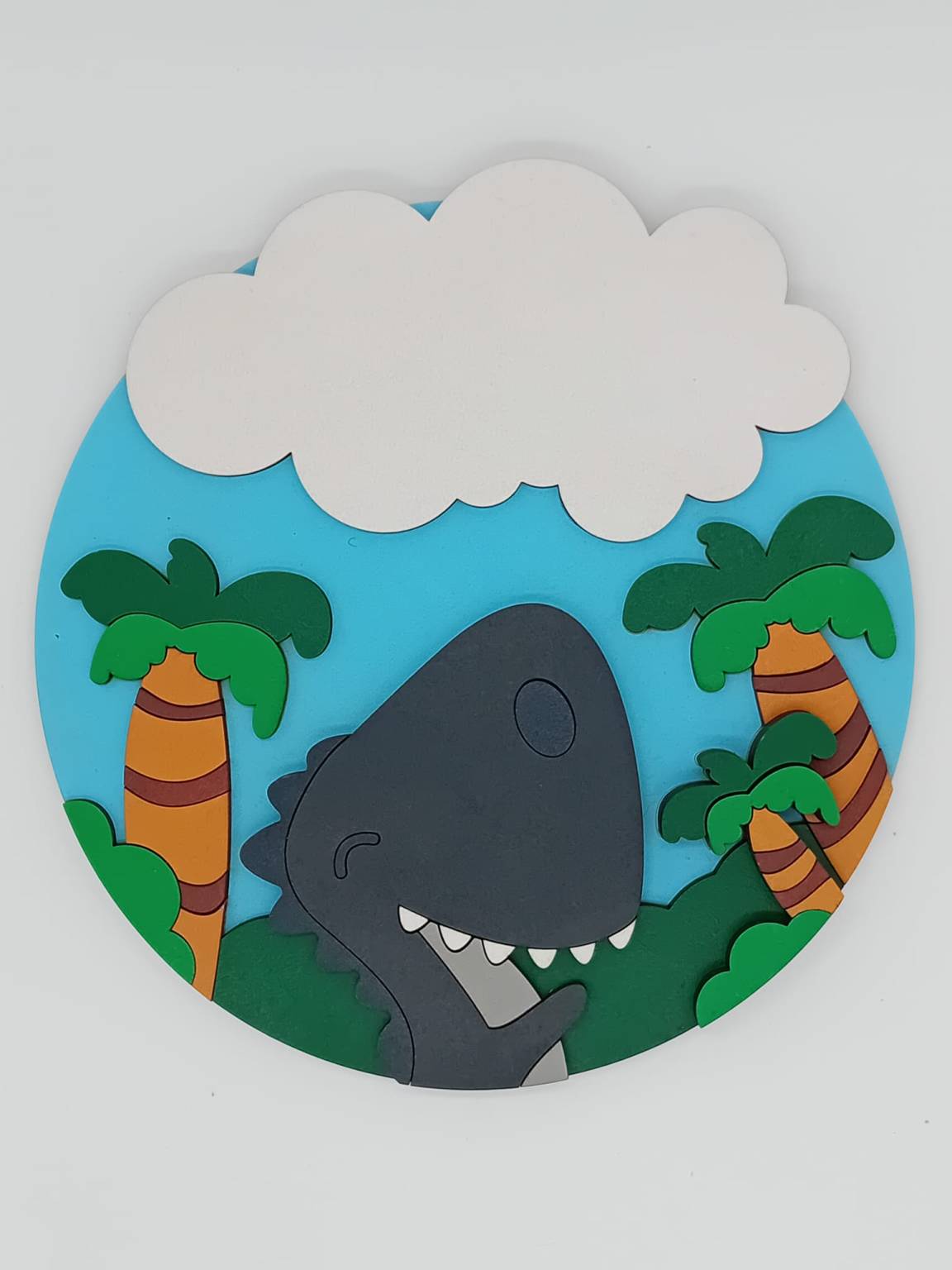 Dinosaure en bois